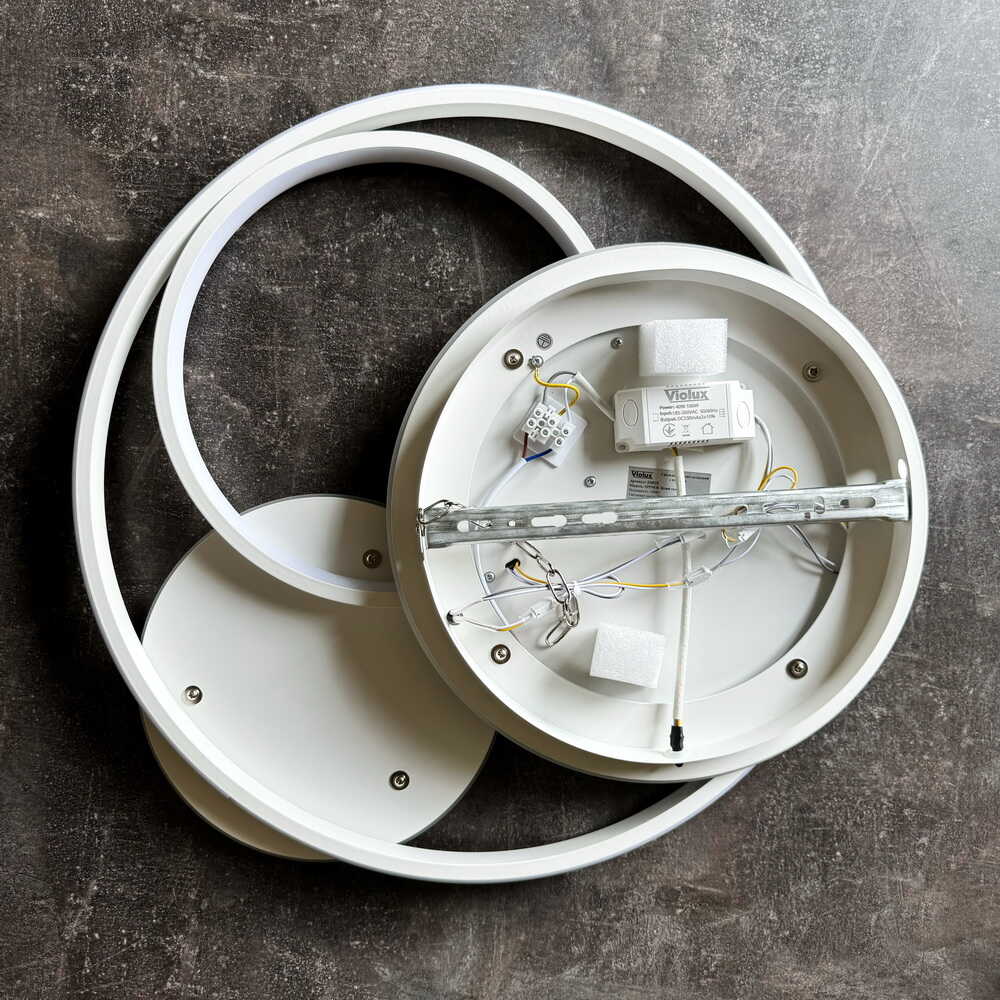 Светильник LED smart SPINER+пульт 100W белый круг Violux ( 220525 )